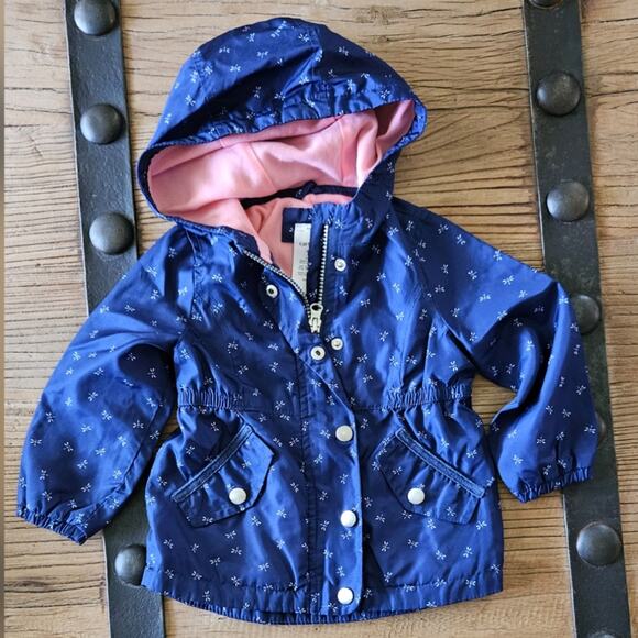 Carter's Navy Blue Windbreaker Jacket sz 18m - Picture 1 of 4